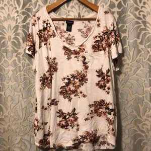 Fall floral top